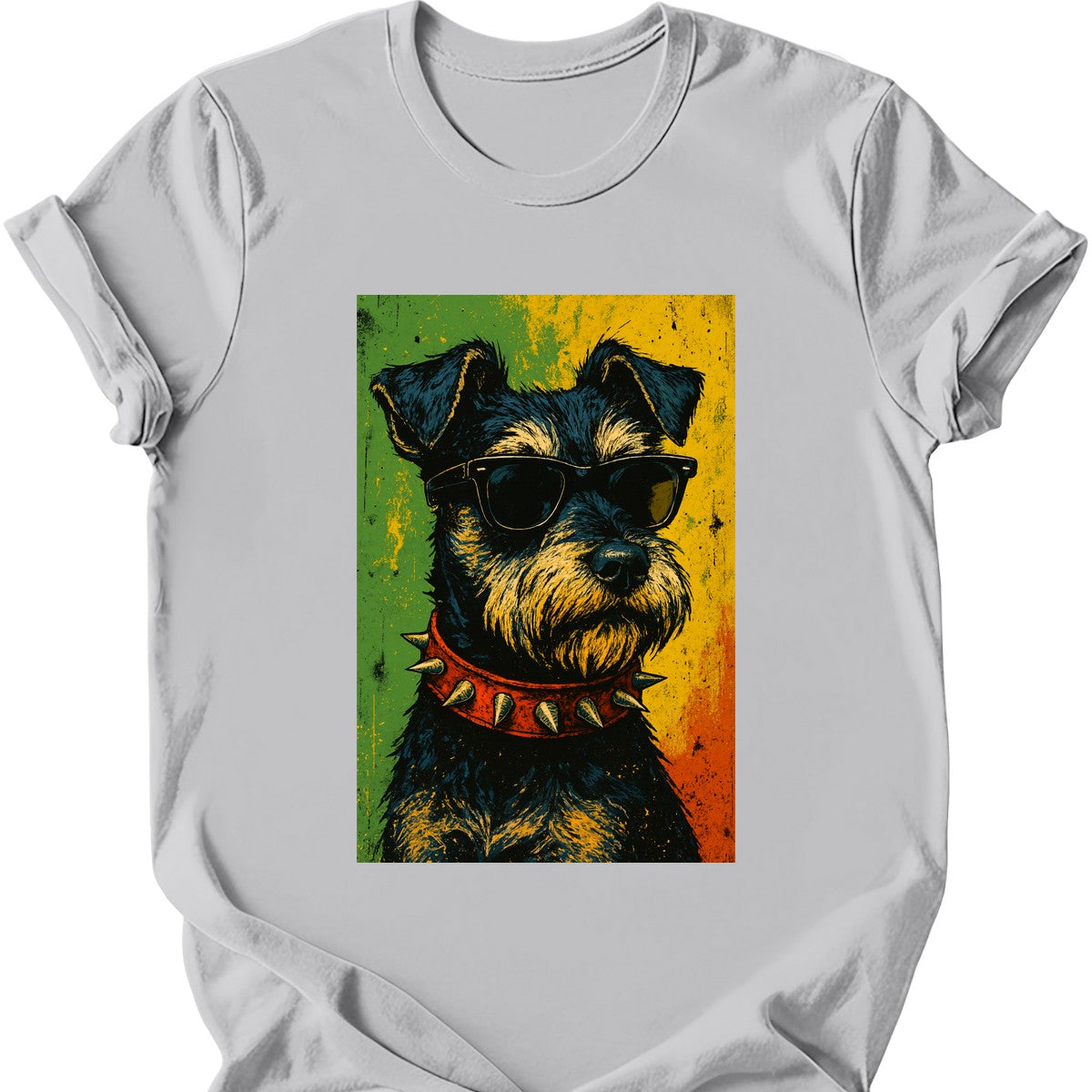 Miniature Schnauzer - Punk Dog T-Shirt