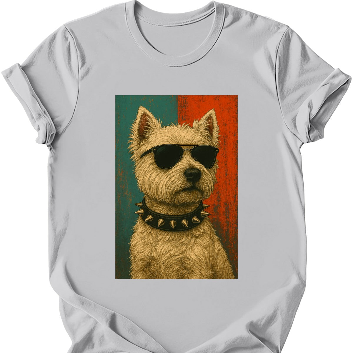 West Highland White Terrier - Punk Dog T-Shirt