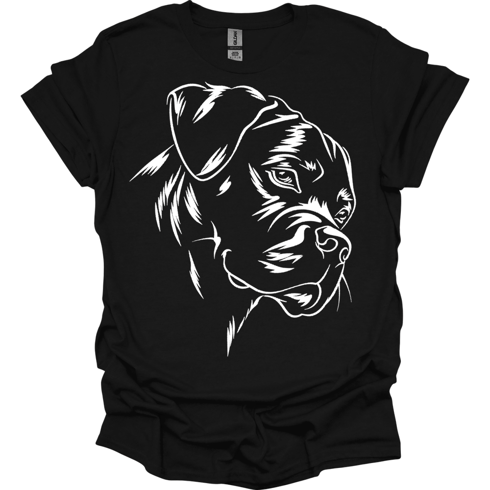 Rottweiler - Line Art T-Shirt