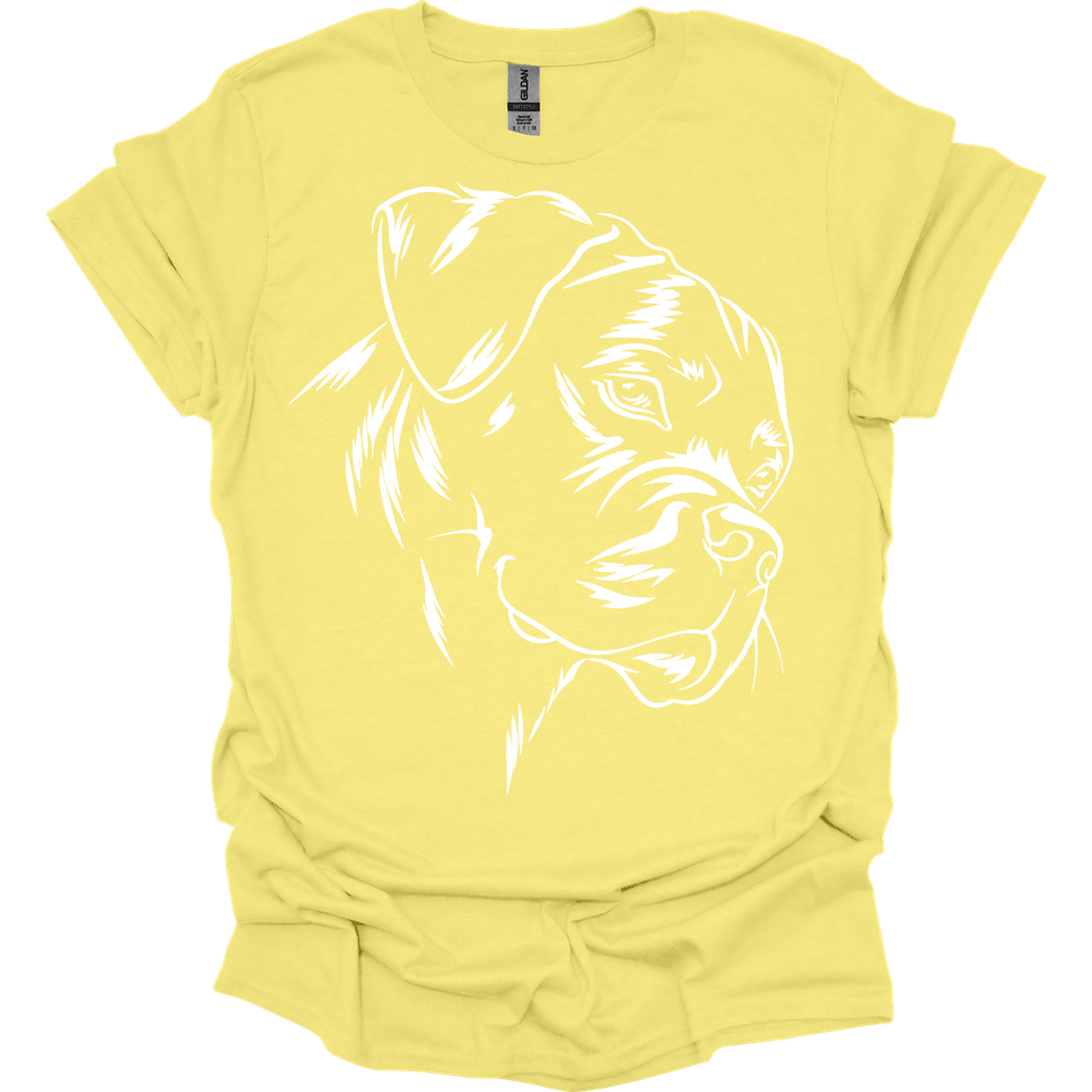 Rottweiler - Line Art T-Shirt