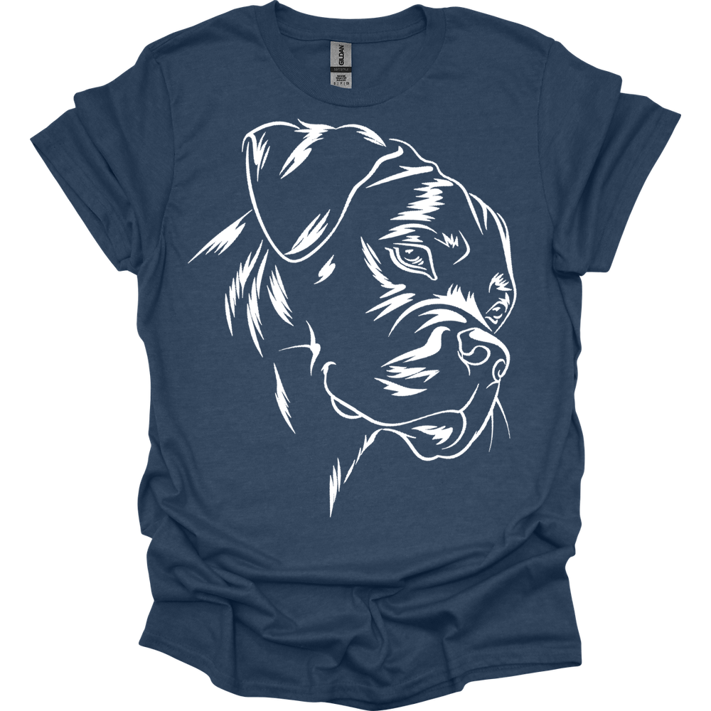 Rottweiler - Line Art T-Shirt