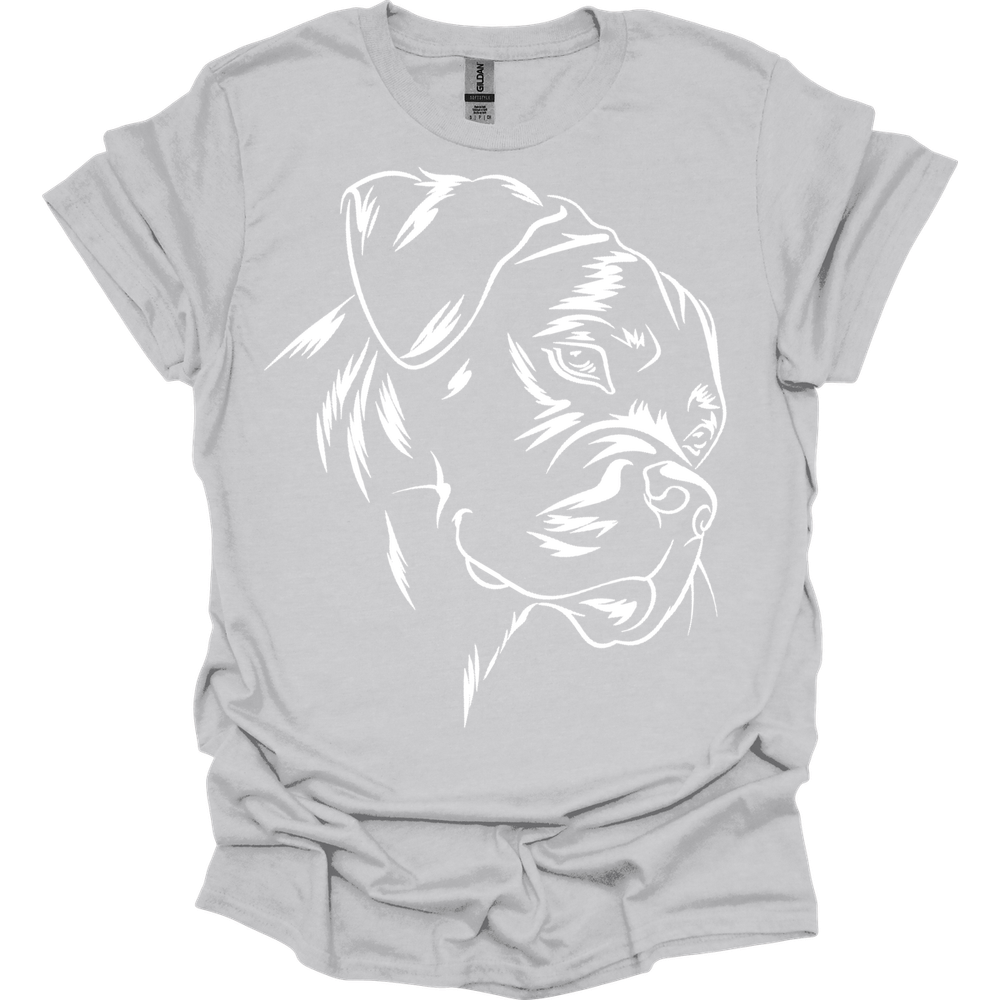 Rottweiler - Line Art T-Shirt