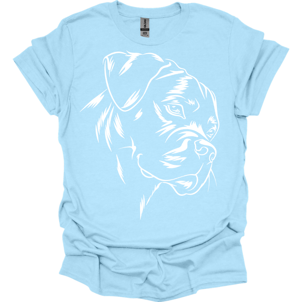 Rottweiler - Line Art T-Shirt