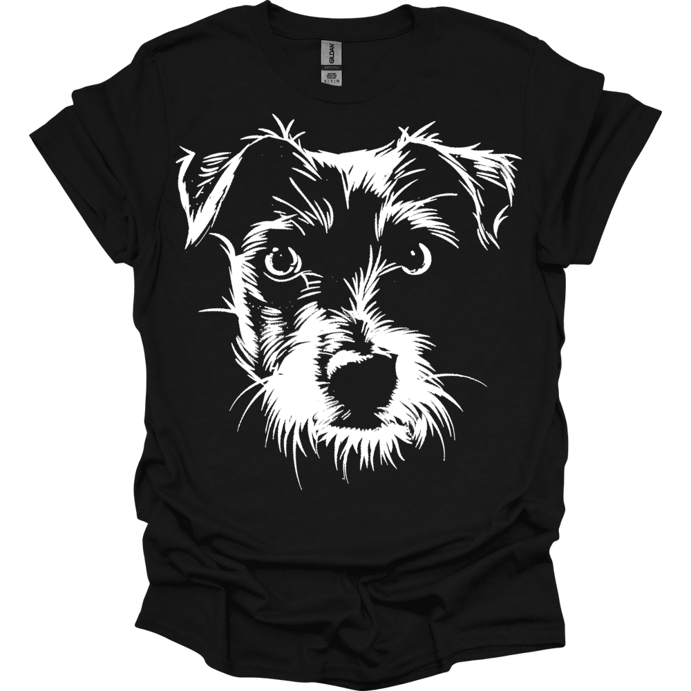 Jack Russell Terrier - Line Art T-Shirt