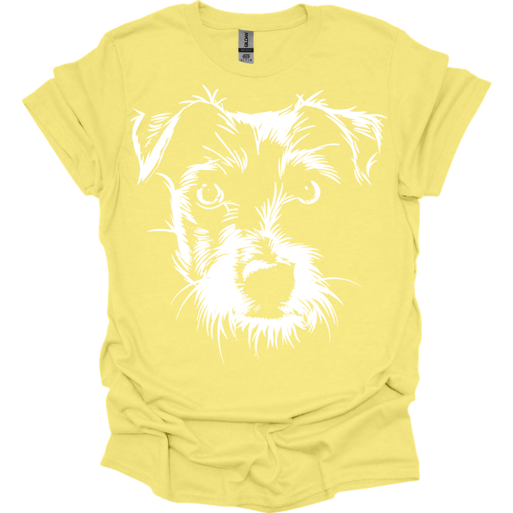 Jack Russell Terrier - Line Art T-Shirt