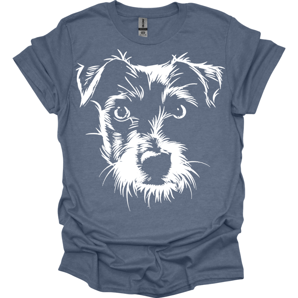 Jack Russell Terrier - Line Art T-Shirt