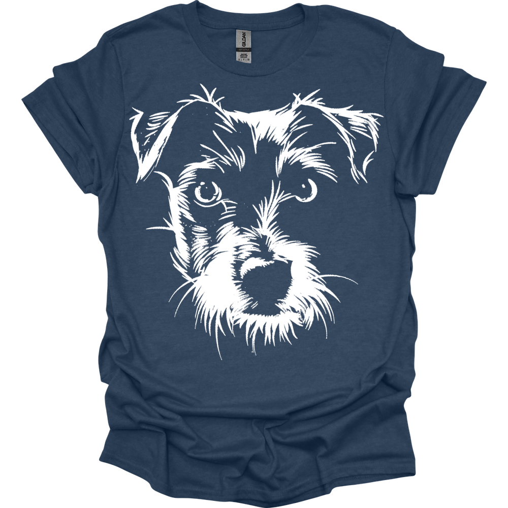 Jack Russell Terrier - Line Art T-Shirt