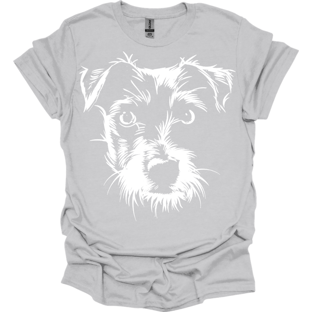 Jack Russell Terrier - Line Art T-Shirt