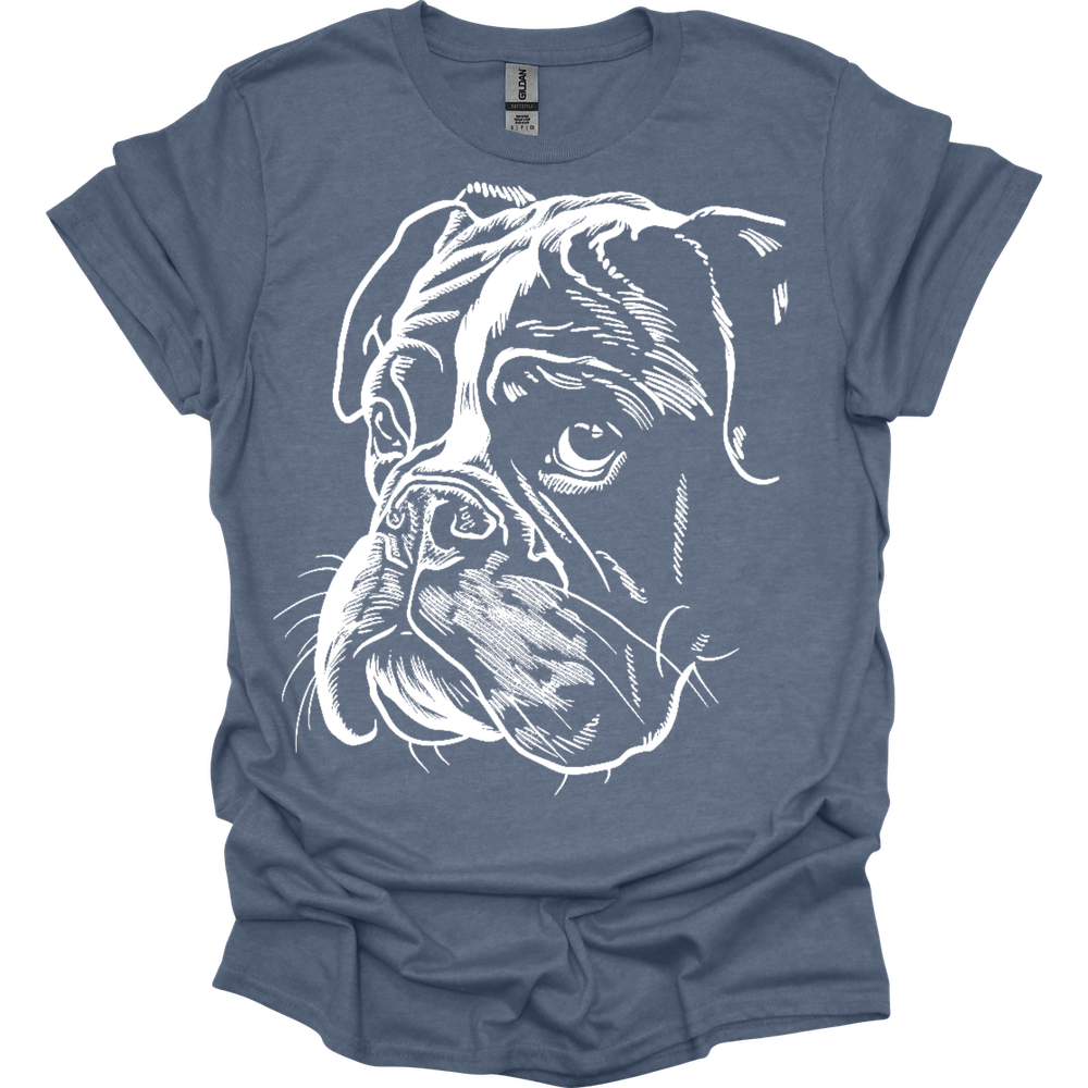 Boxer - Line Art T-Shirt
