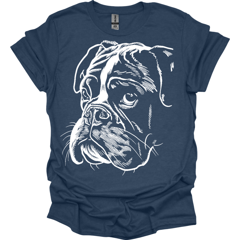 Boxer - Line Art T-Shirt