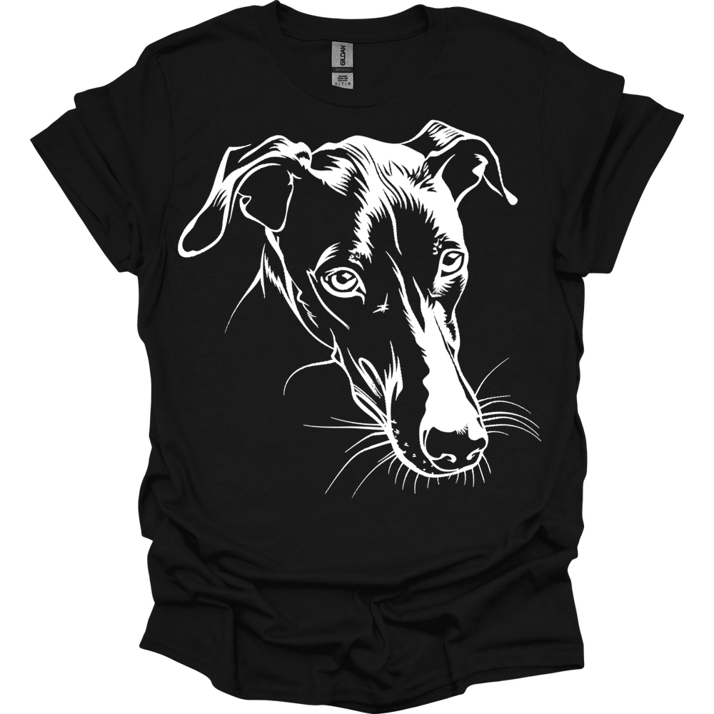 Greyhound - Line Art T-Shirt