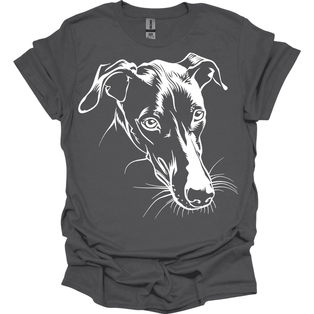 Greyhound - Line Art T-Shirt