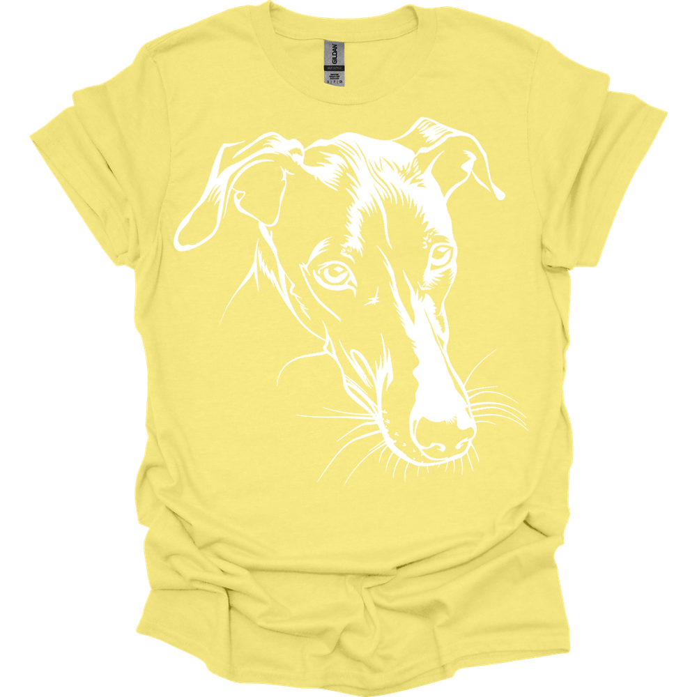 Greyhound - Line Art T-Shirt