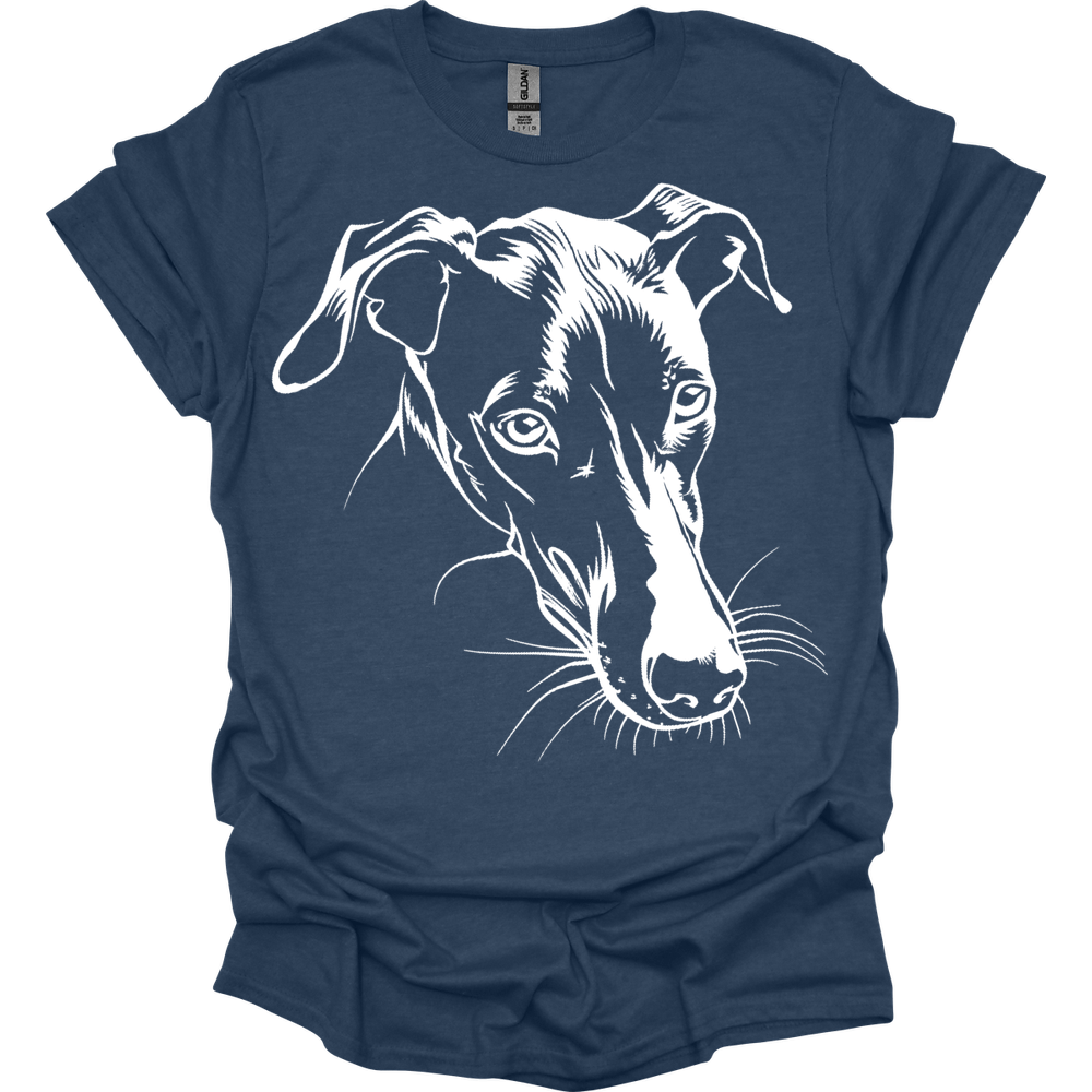 Greyhound - Line Art T-Shirt