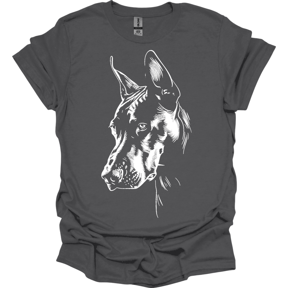 Dobermann - Line Art T-Shirt