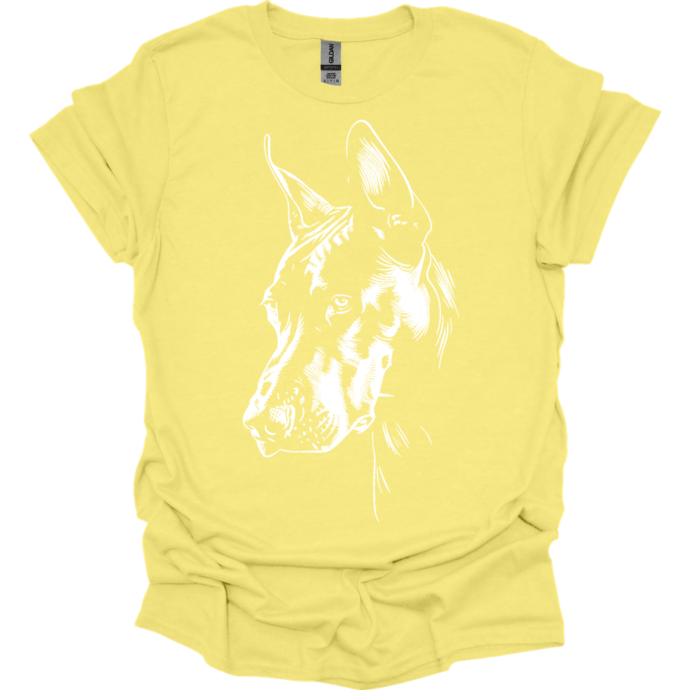 Dobermann - Line Art T-Shirt