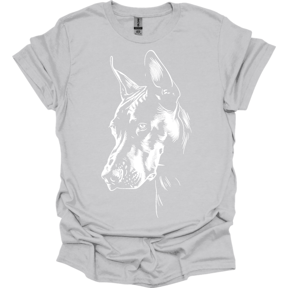 Dobermann - Line Art T-Shirt