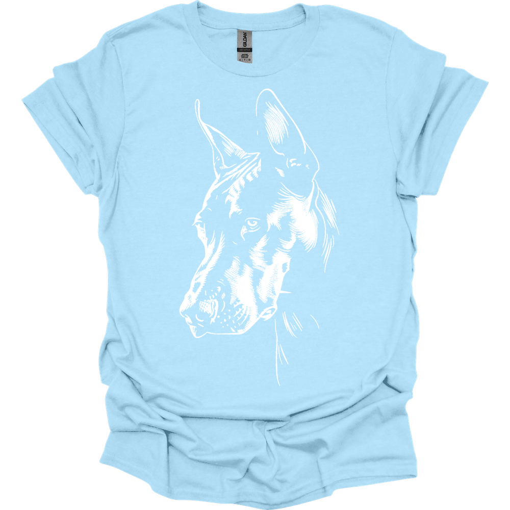 Dobermann - Line Art T-Shirt