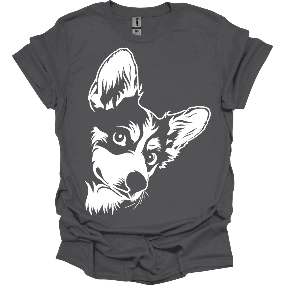 Corgi - Line Art T-Shirt
