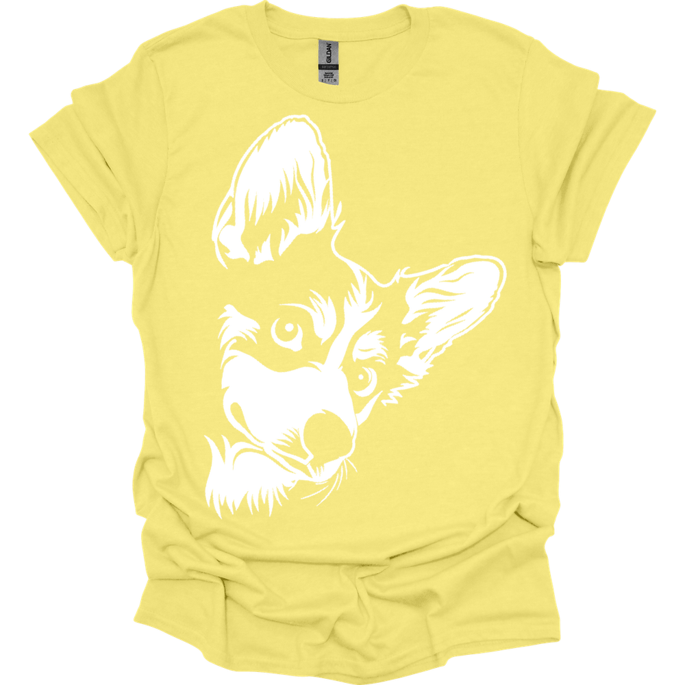 Corgi - Line Art T-Shirt