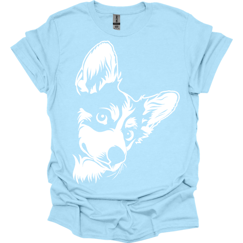 Corgi - Line Art T-Shirt