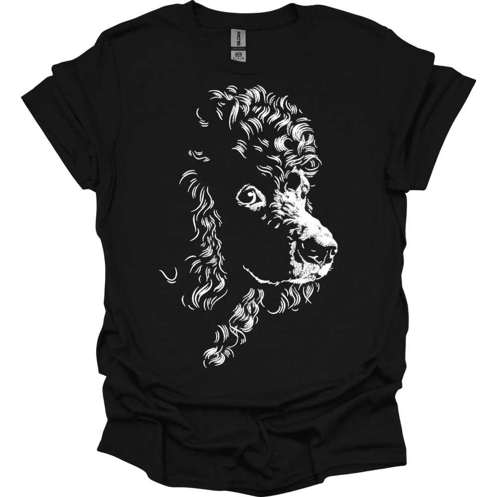 Poodle - Line Art T-Shirt