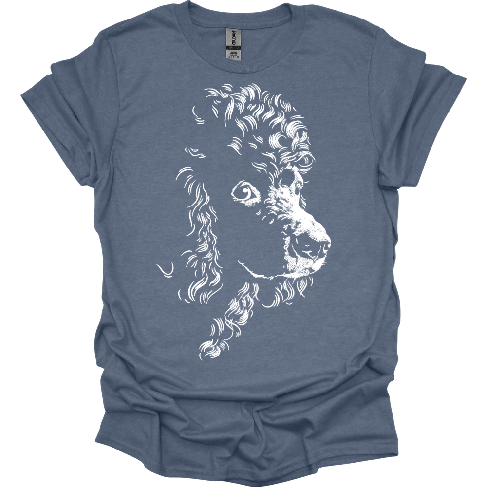 Poodle - Line Art T-Shirt