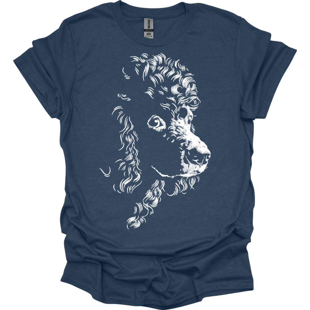 Poodle - Line Art T-Shirt