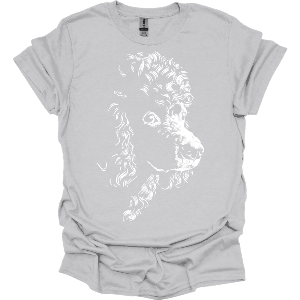 Poodle - Line Art T-Shirt