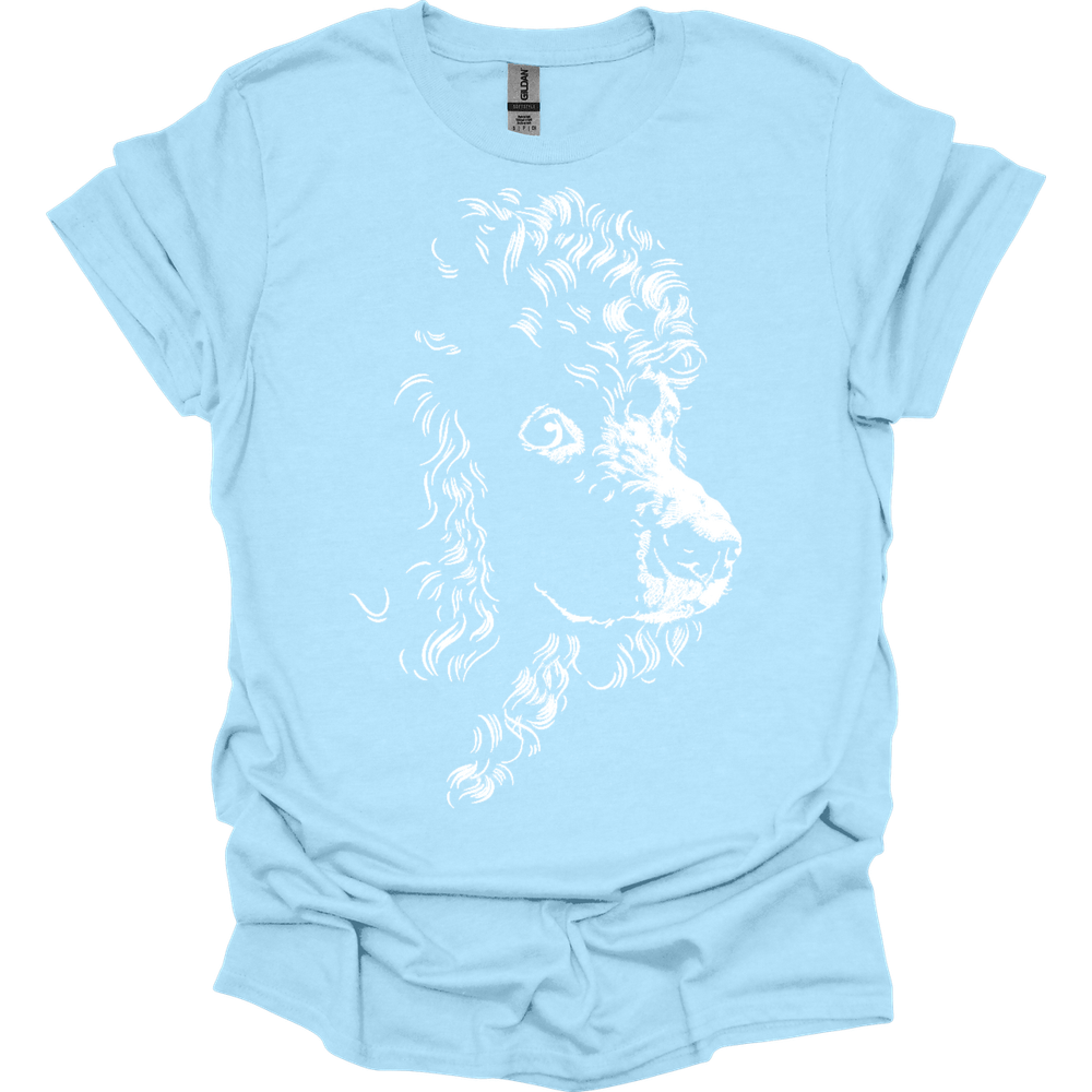 Poodle - Line Art T-Shirt