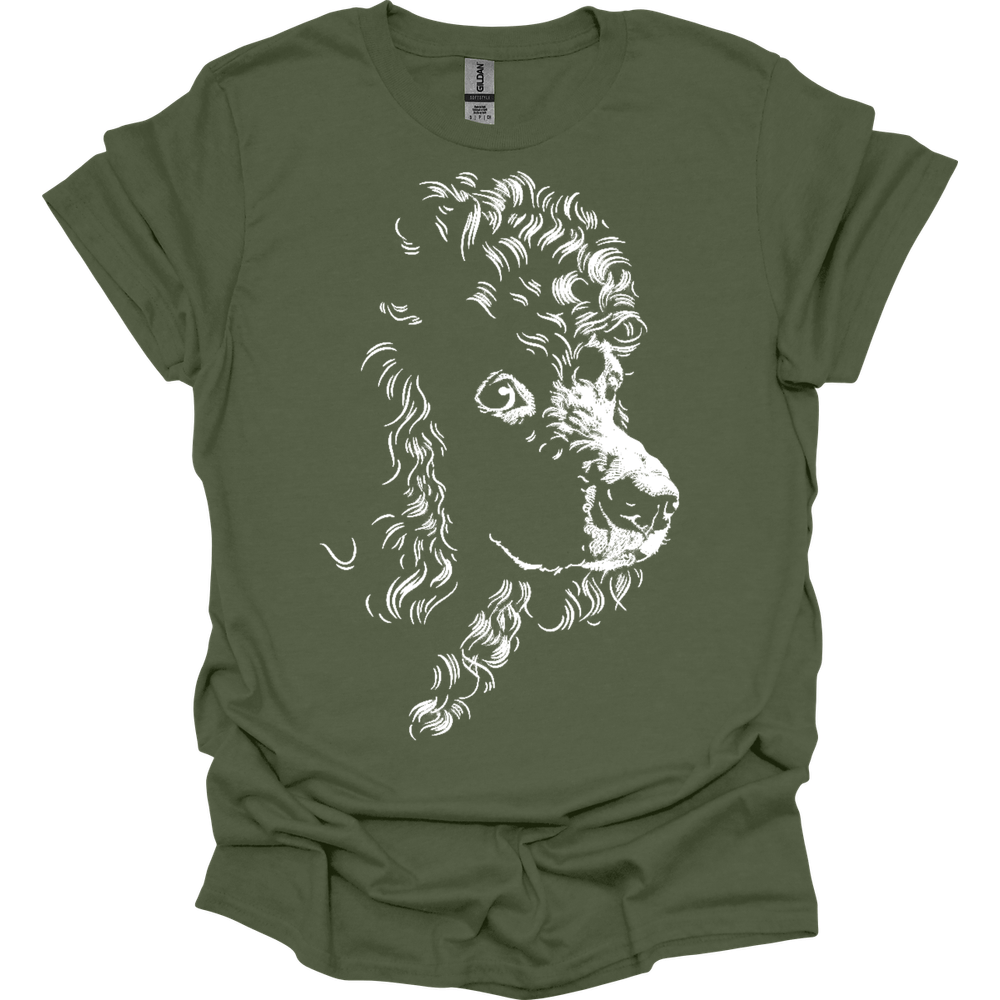 Poodle - Line Art T-Shirt