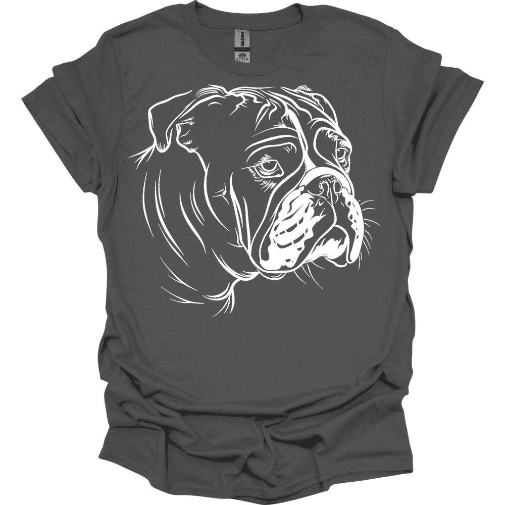 Bulldog - Line Art T-Shirt