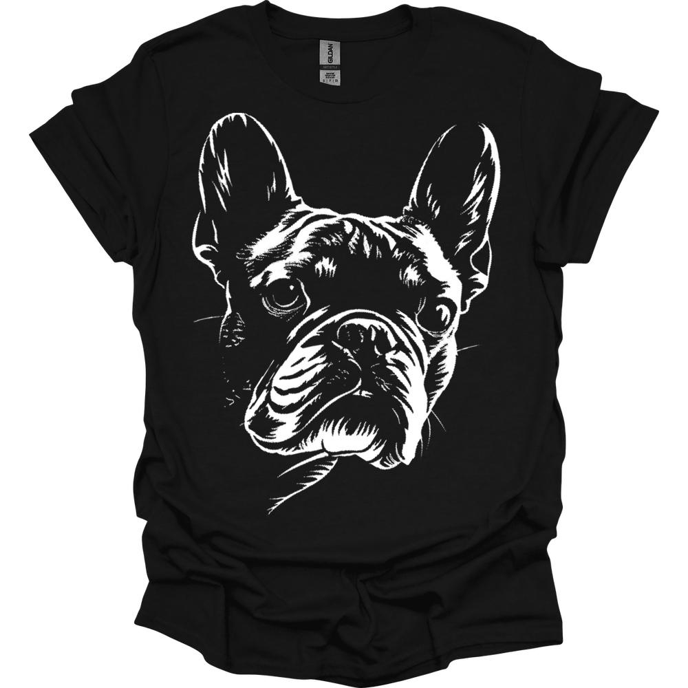 French Bulldog - Line Art T-Shirt