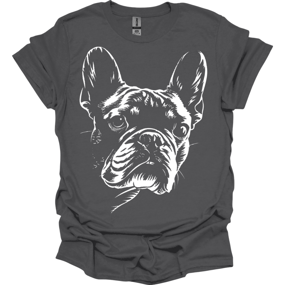 French Bulldog - Line Art T-Shirt
