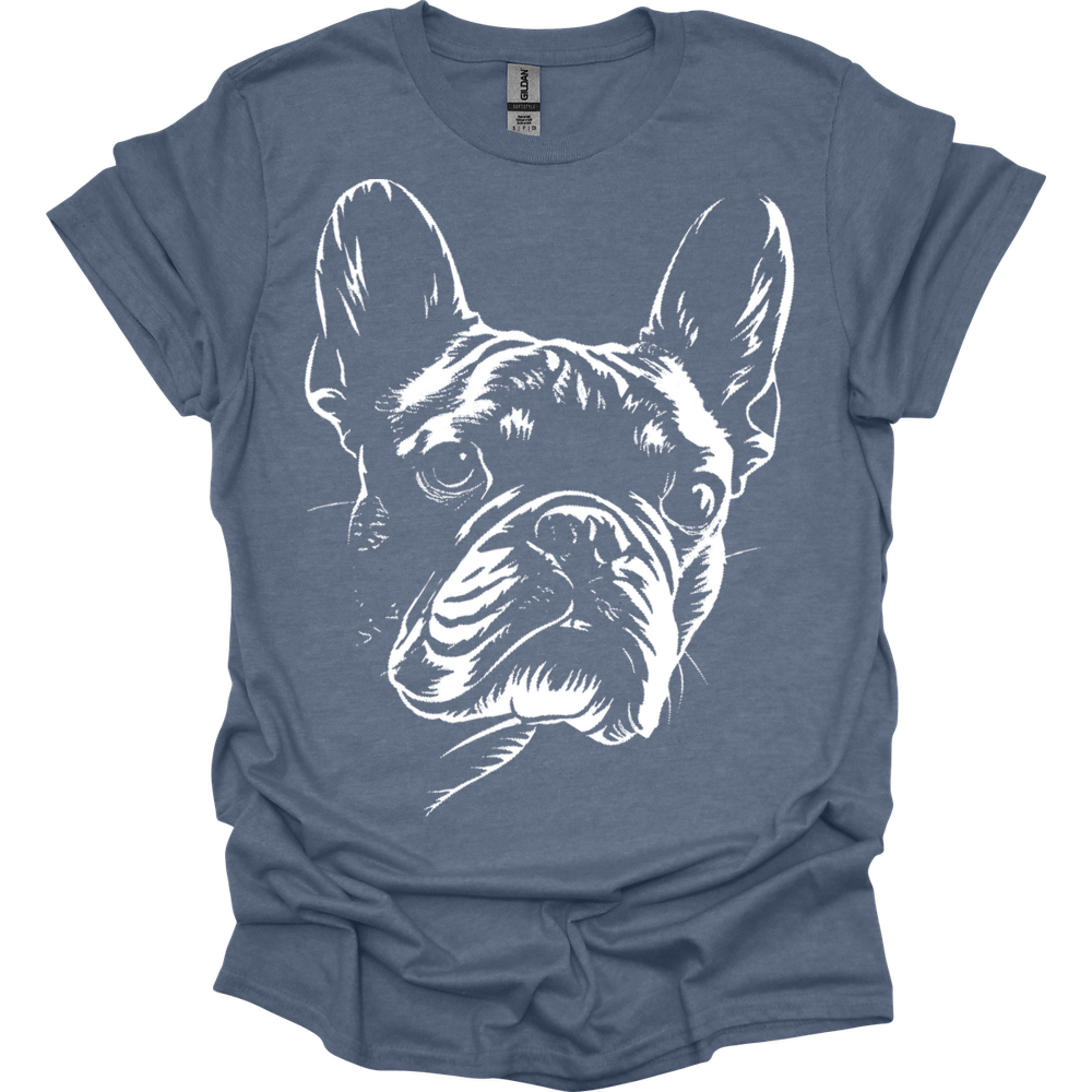 French Bulldog - Line Art T-Shirt