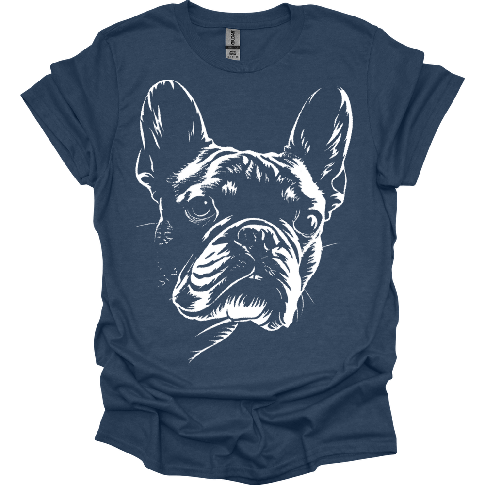 French Bulldog - Line Art T-Shirt