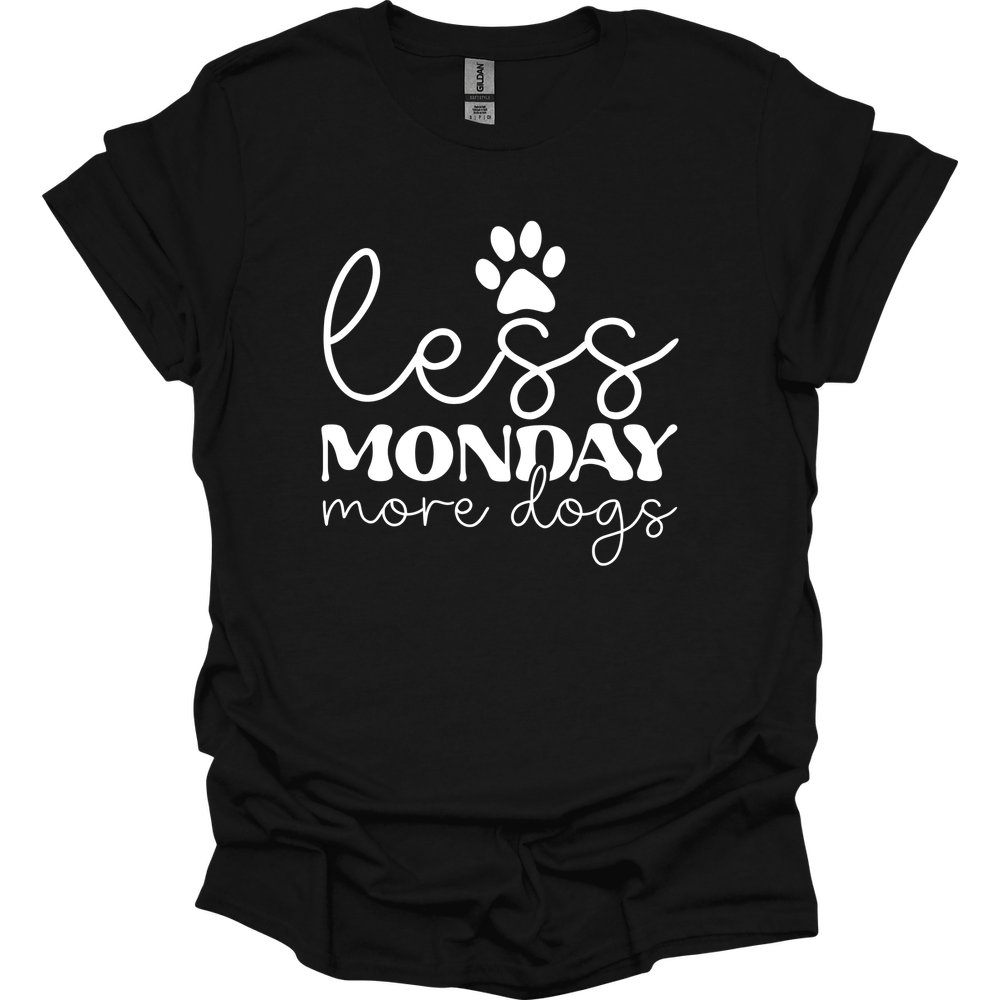 Less Monday More Dogs T-Shirt