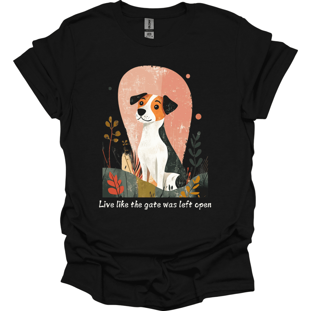 Jack Russell - Live Like The Gate Was Left Open T-Shirt