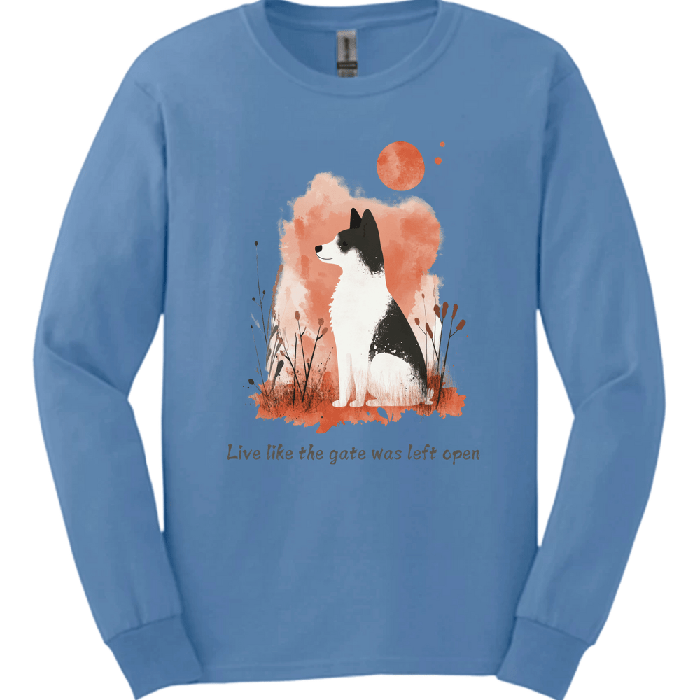 Akita - Live Like The Gate Was Left Open Long Sleeve