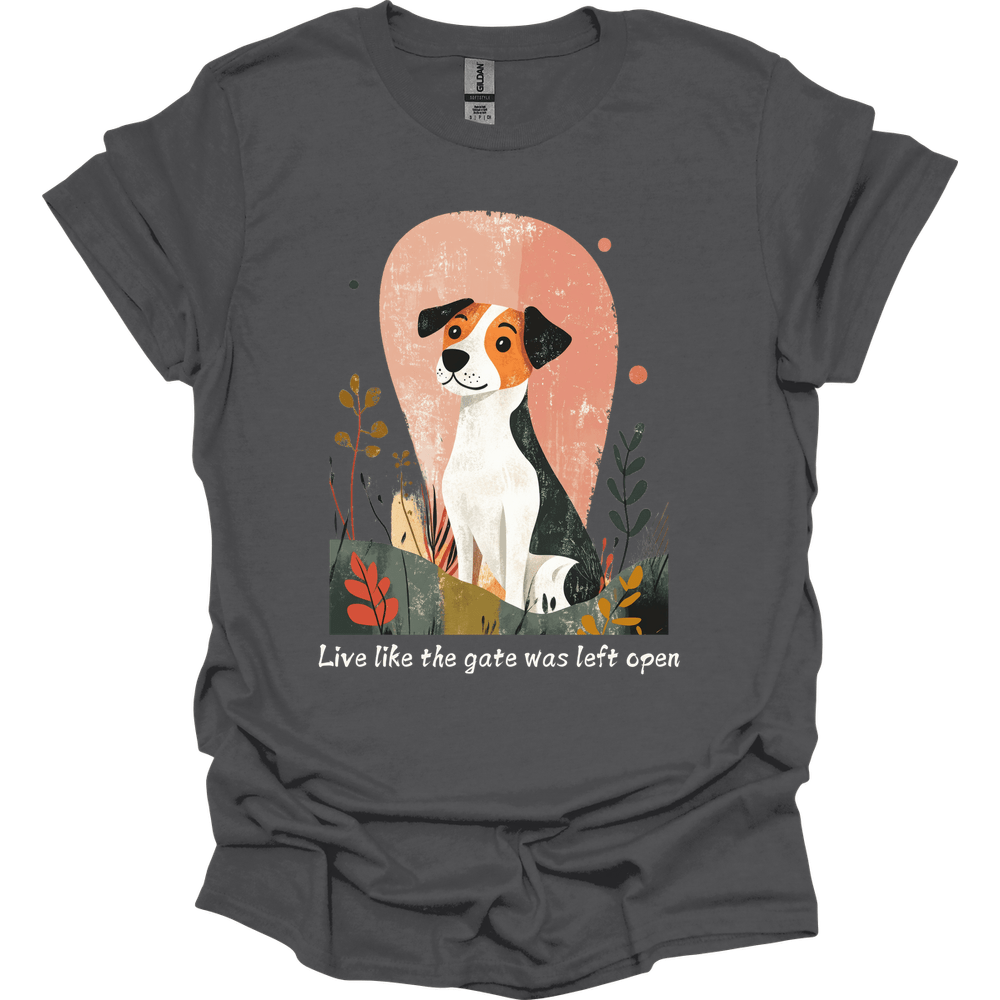 Jack Russell - Live Like The Gate Was Left Open T-Shirt