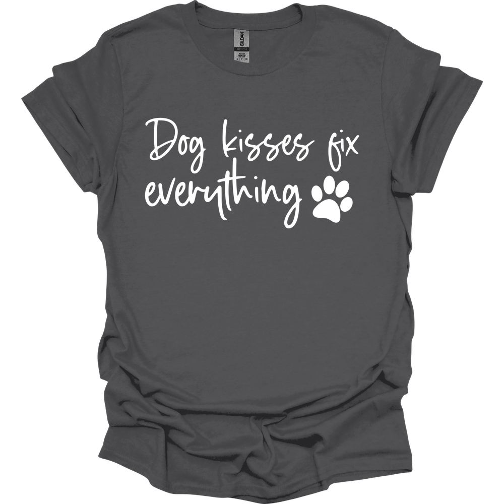 Dog Kisses Fix Everything T-Shirt