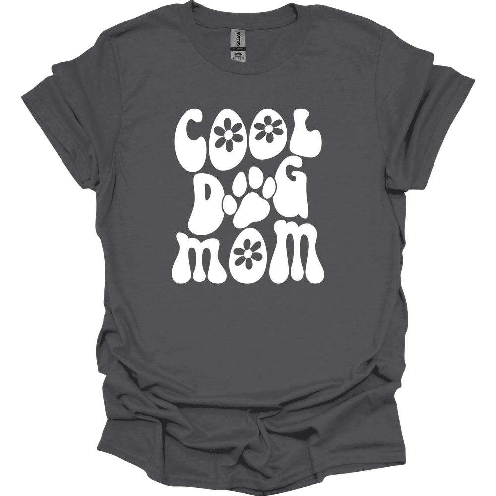 Cool Dog Mom Retro T-Shirt