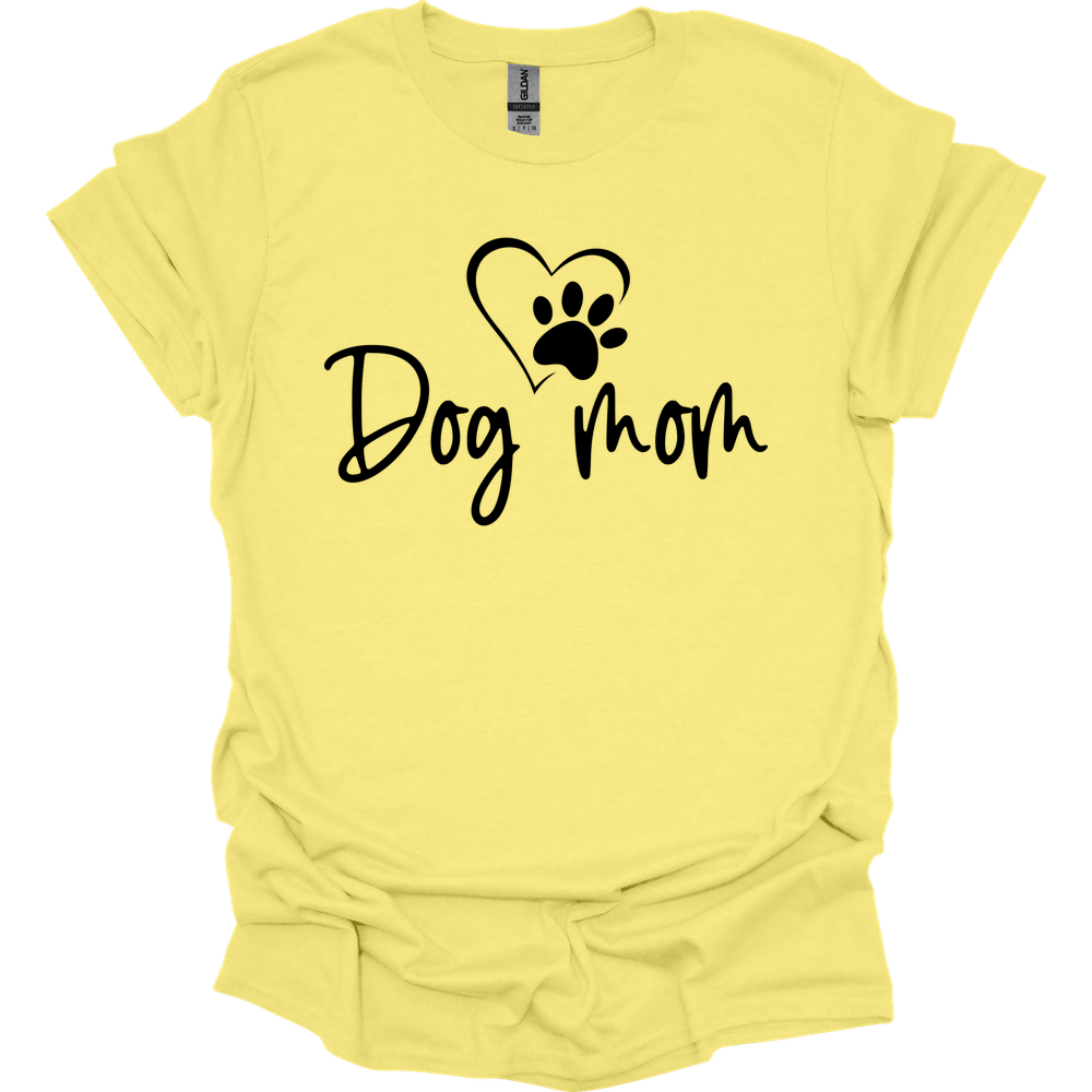 Dog Mom Heart T-Shirt