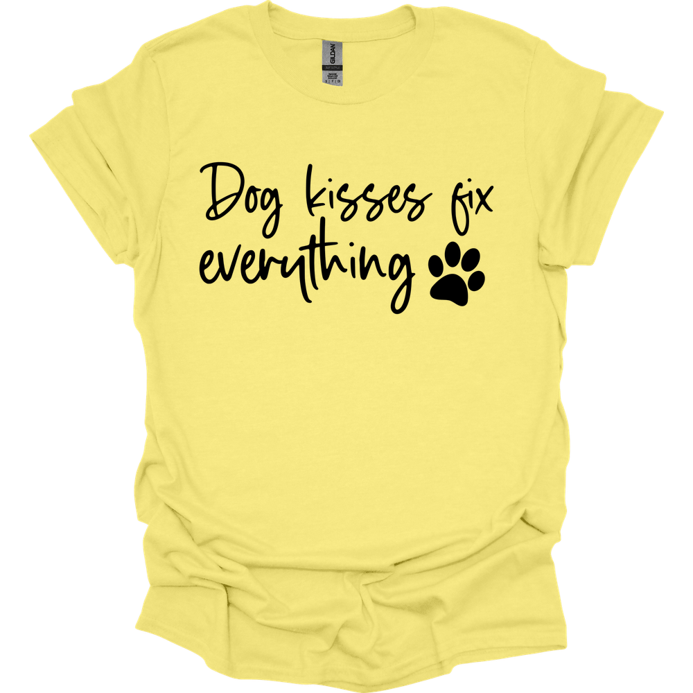 Dog Kisses Fix Everything T-Shirt