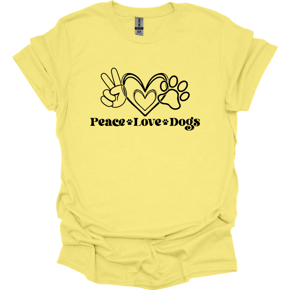 Peace Love Dogs T-Shirt