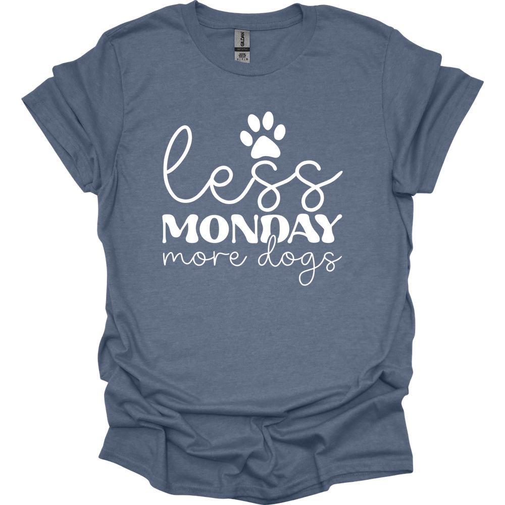 Less Monday More Dogs T-Shirt