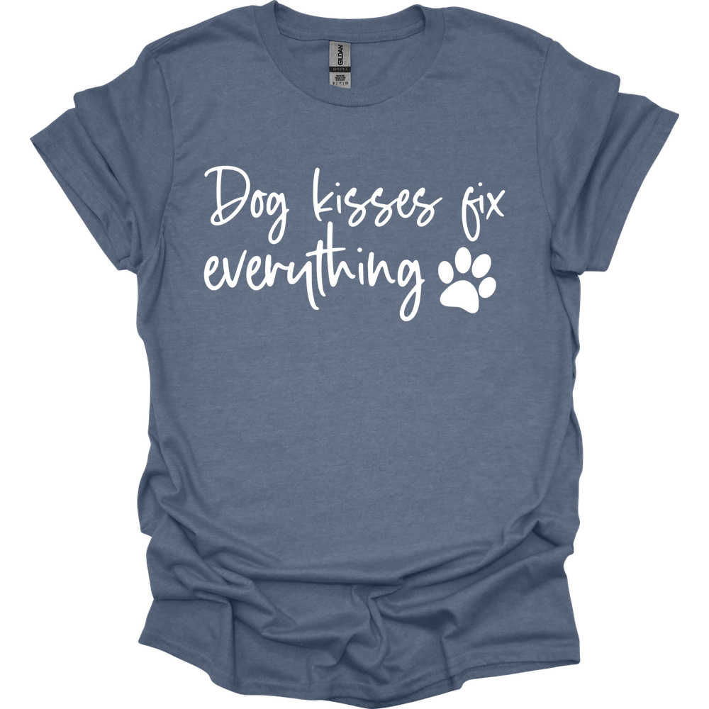 Dog Kisses Fix Everything T-Shirt