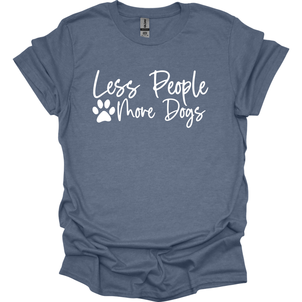 Less People More Dogs T-Shirt