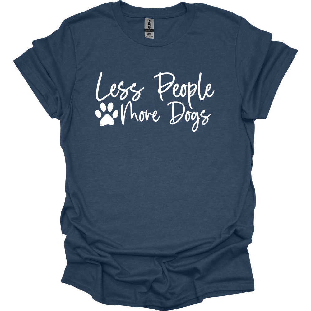 Less People More Dogs T-Shirt