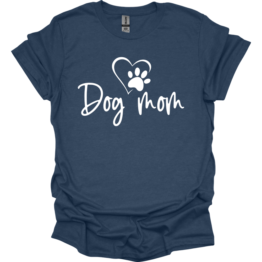 Dog Mom Heart T-Shirt